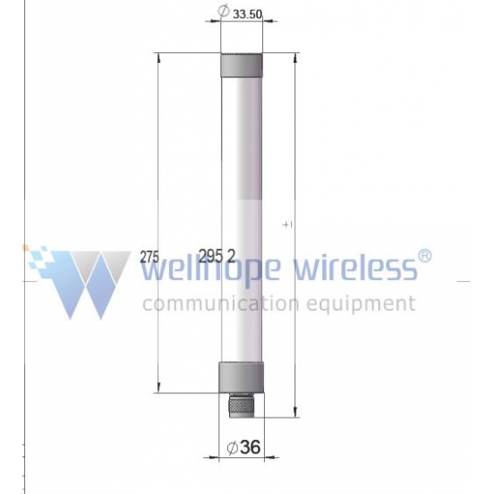  LTE 4g stikla šķiedras augstas veiktspējas antena 
